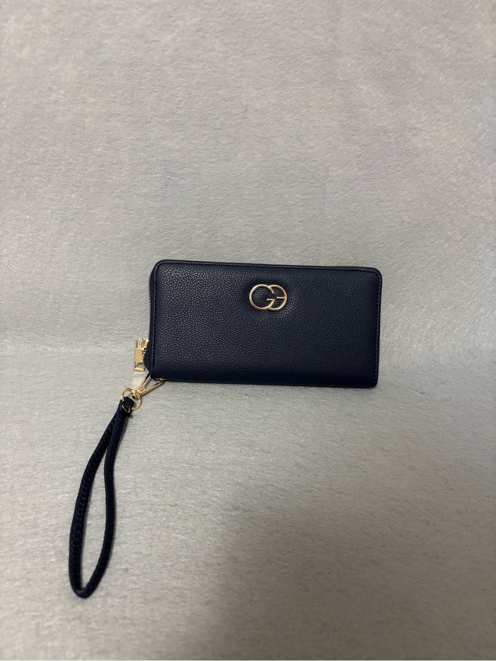 NWT Grace Elizabeth BlueZip Wristlet Wallet with Strap
